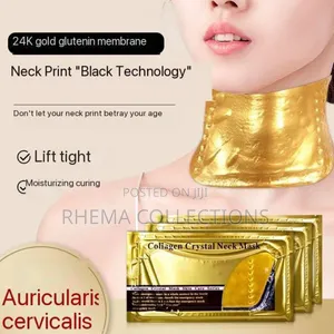 Photo -  Gold Collagen Crystal Neck Mask