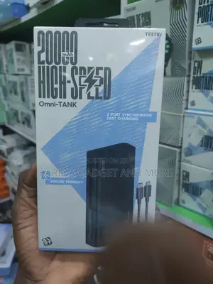 Tecno 20000mah High Speed Power Bank