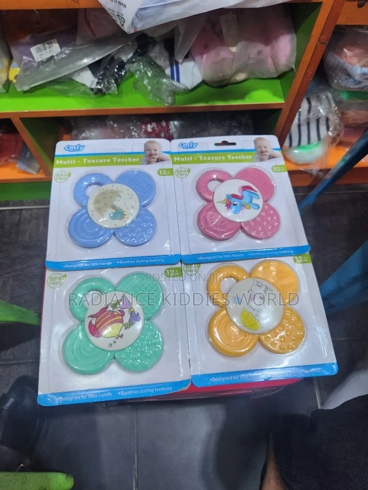 Multi-Texture Baby Teether