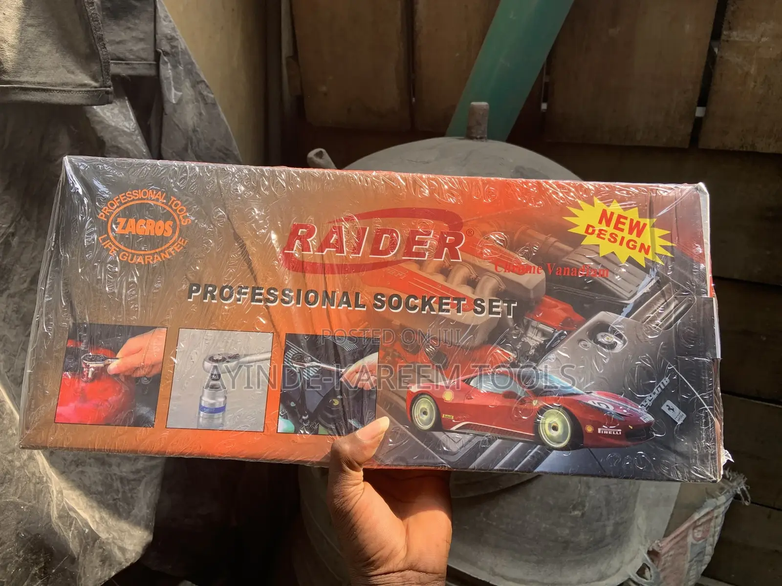 24pcs 1/2”Dr Socket Wrench Set