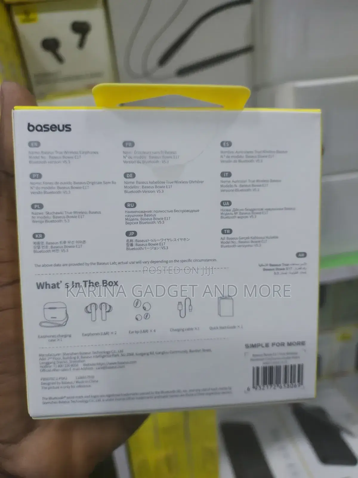 Baseus Wireless Bluetooth Earphone