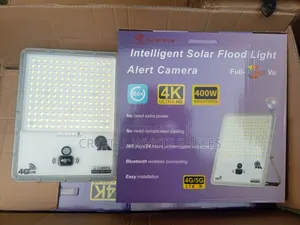 400W 4G Flood Lights With Camera