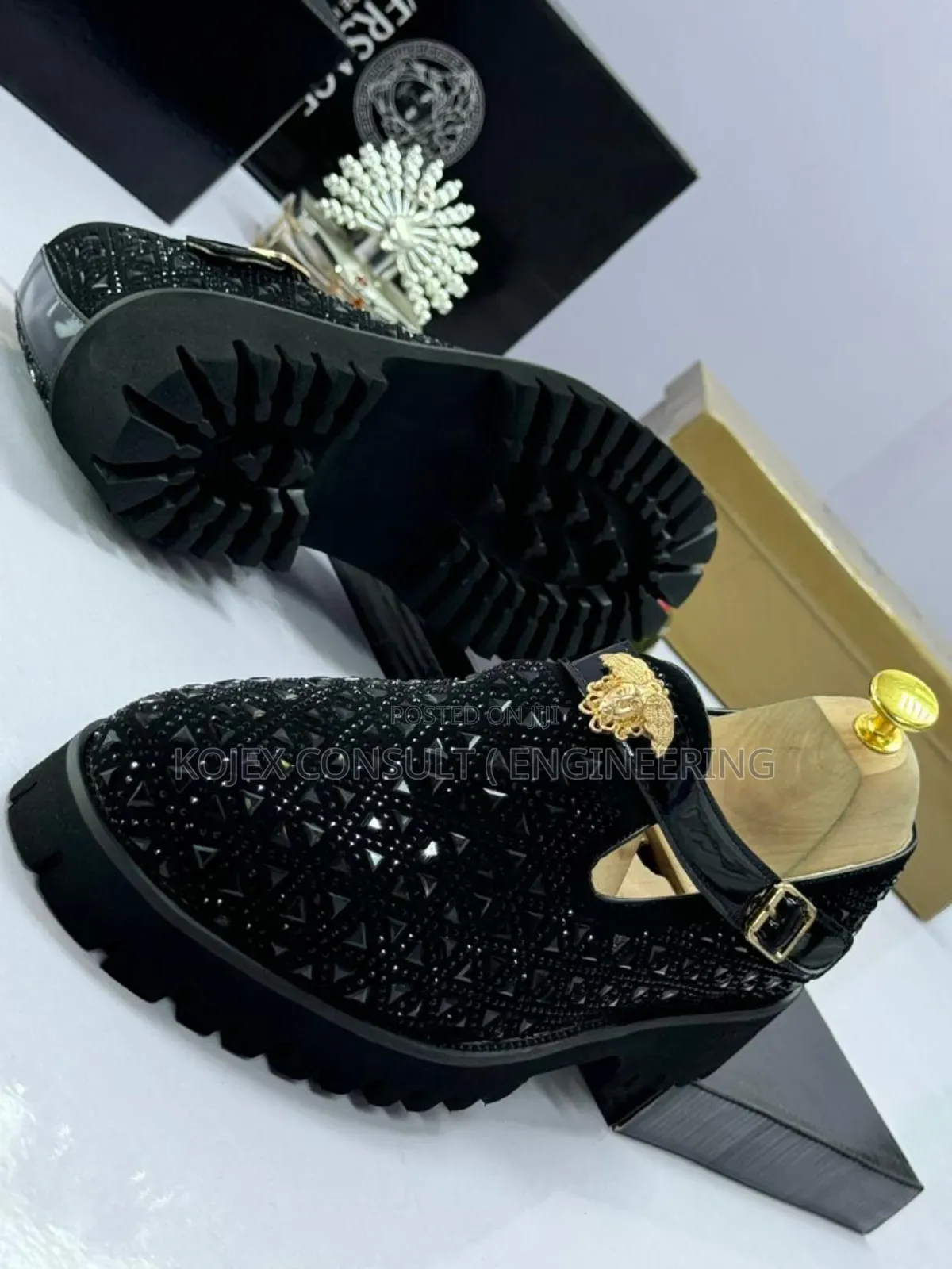 Versace Designs Loafers