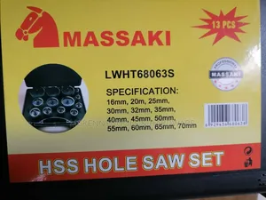 Massaki HSS METAL Hole Saw Kit