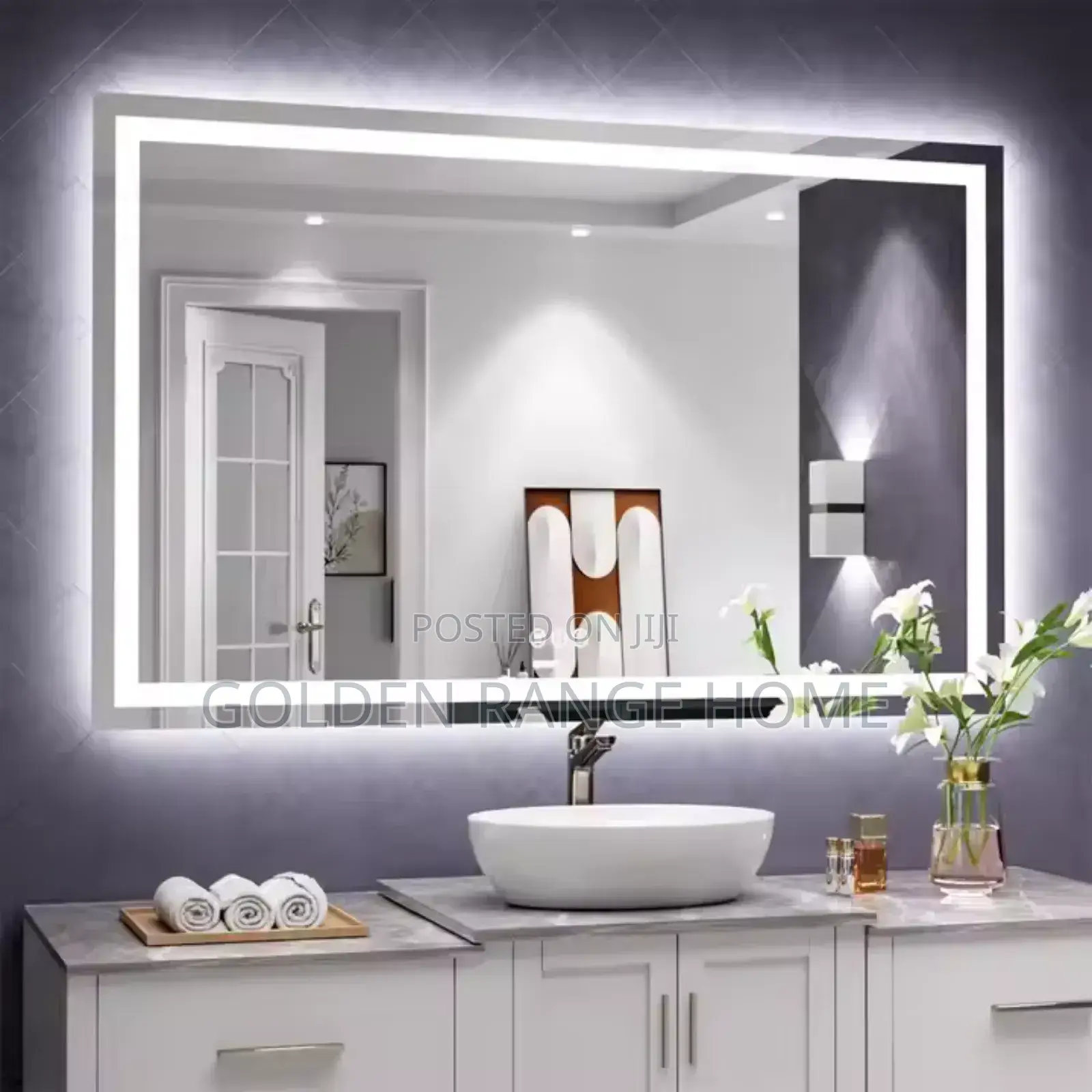 100cm Bathroom LED Mirror Available
