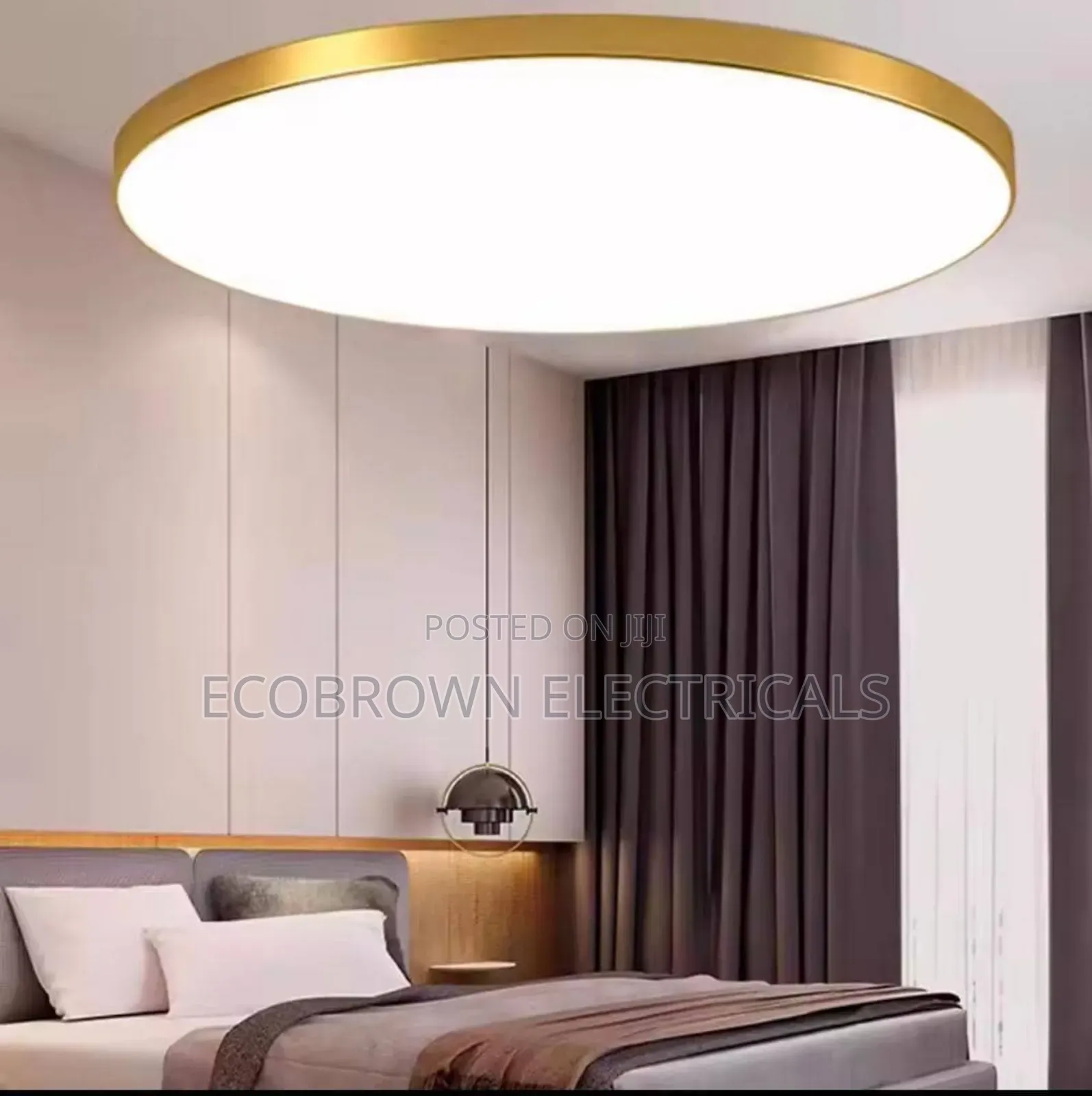 Gold Ceiling Light for Bedroom