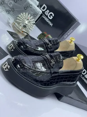 Classy Luxury Dolce and Gabbana Designers Slippers