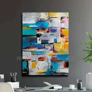 Photo - Abstract Artwork Canvas Wall Decorations