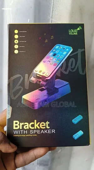 Bracket Bluetooth Speaker With Phone Holder