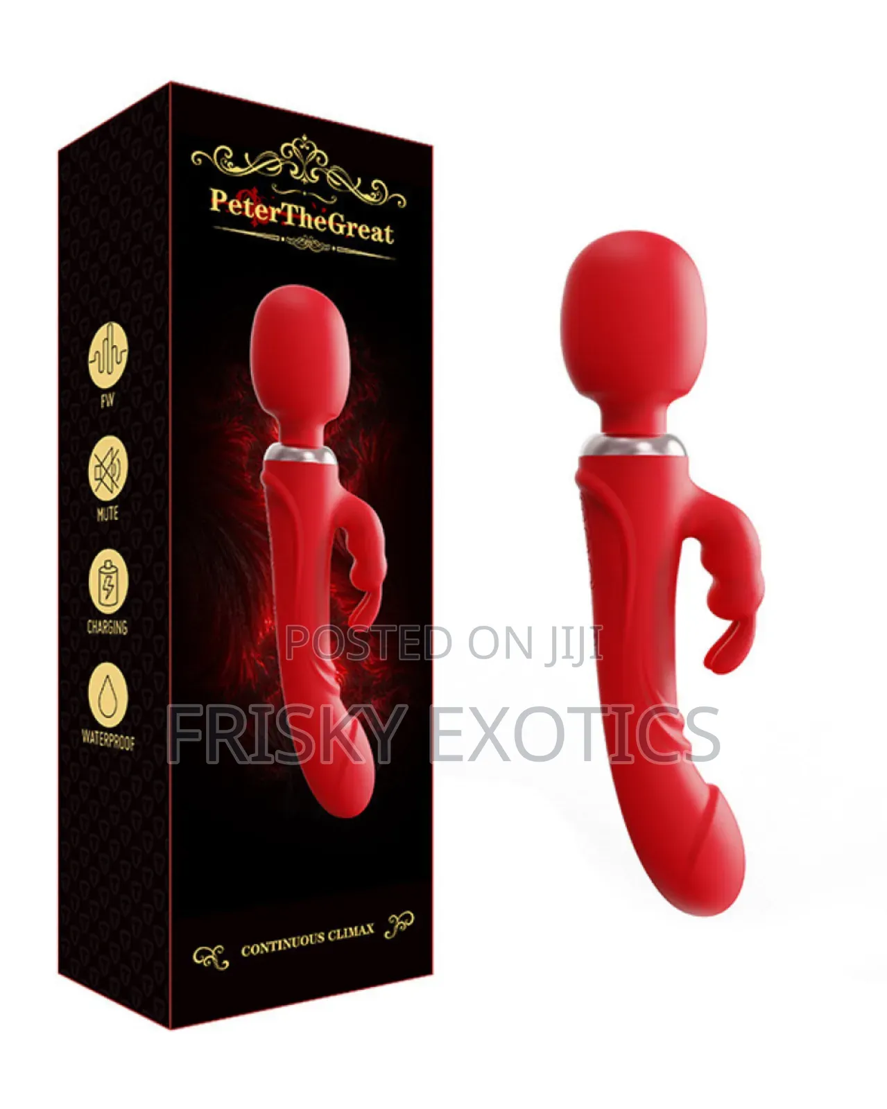 3in1 Wand With Rabbit Vibrator