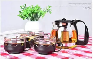 Five-Piece Glass Tea Set