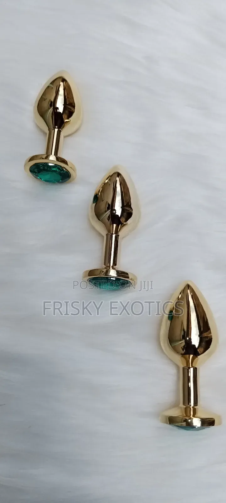 Gold Metallic Butt Plugs