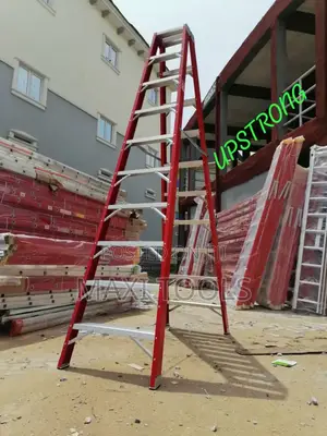 10 Steps Fiber Ladder Heavy Duty