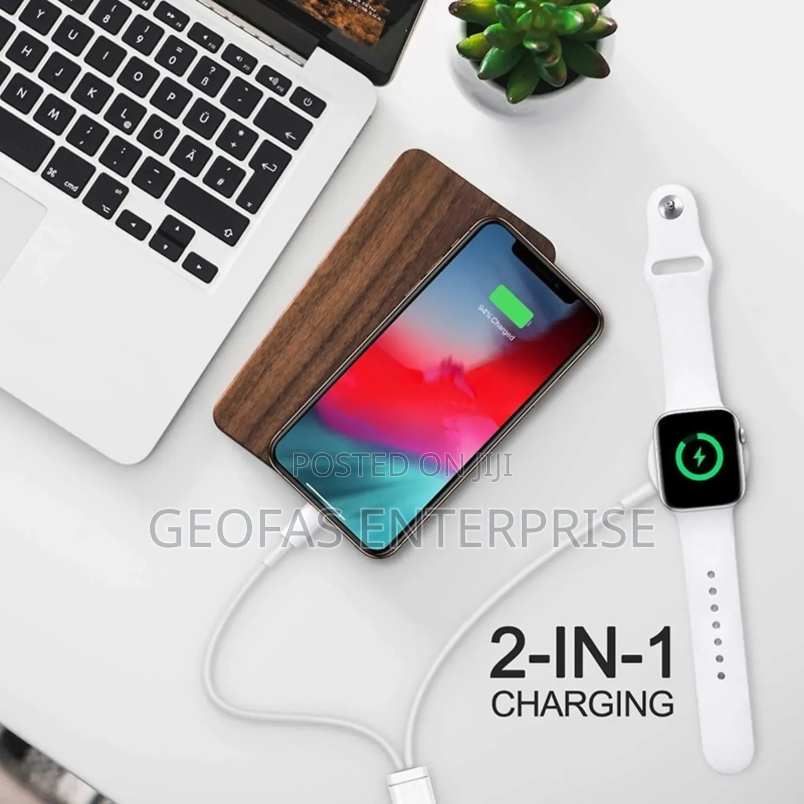 2in1 Magnetic Cable for Iwatch Series iPhone