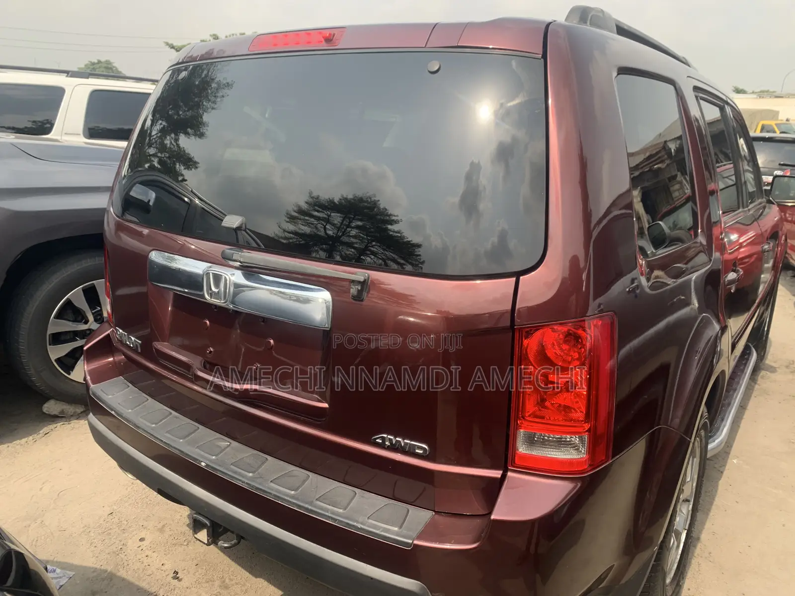 Honda Pilot 2012 Red