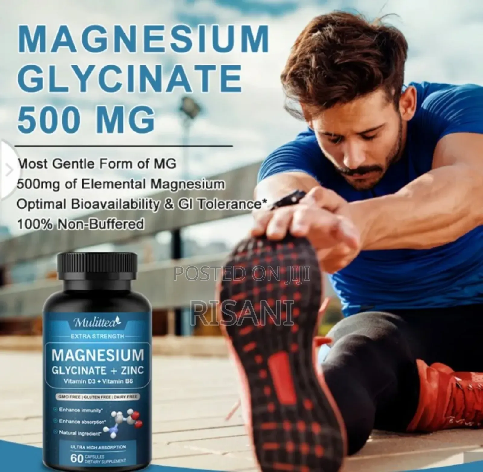 Magnesium Glycinate+Zinc, Vitamin D3+Vitaminb6