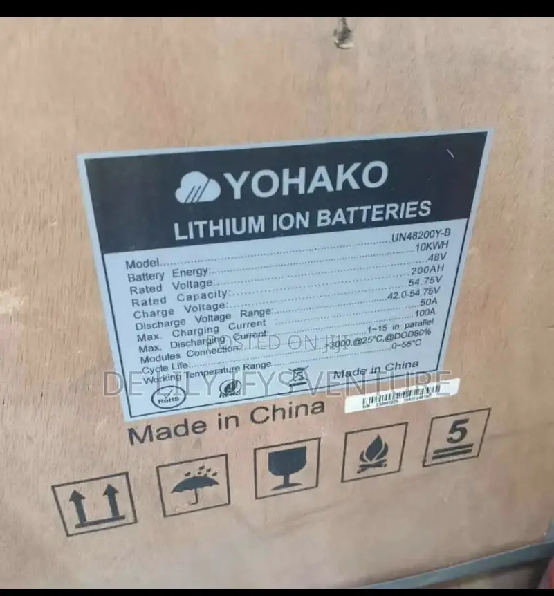 10kwh /48v Yahoko Lithium Battery