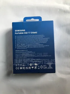 Samsung 4tb T7 Shield Portable SSD (Black)