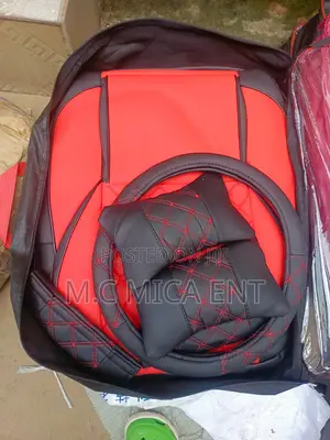 Interior Car Seat Cover With Steering Cover and Pillow