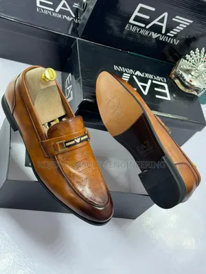 Emporio Armani Flat Men Shoe Available