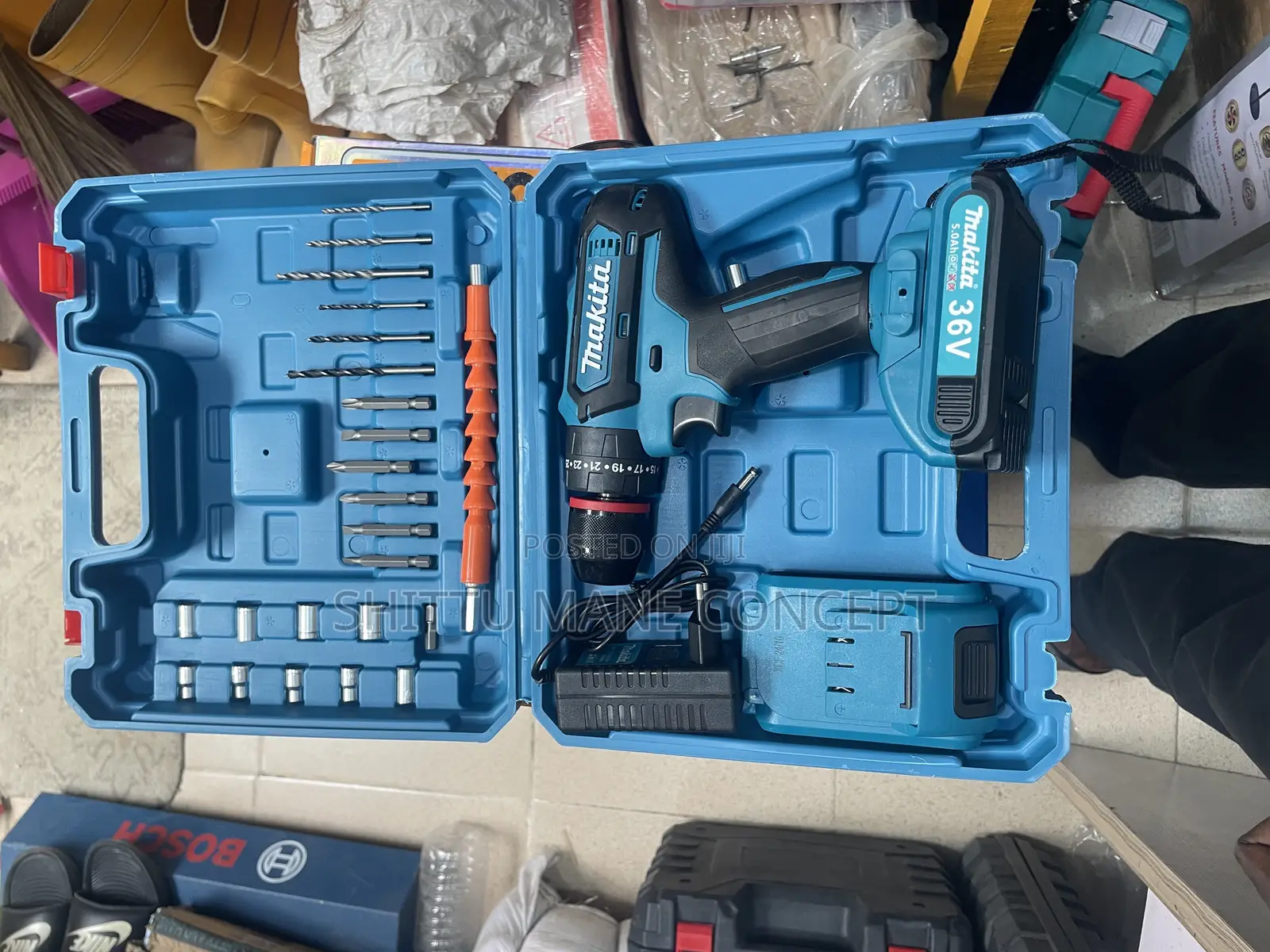 36volt Cordless Drill + Drill Kit