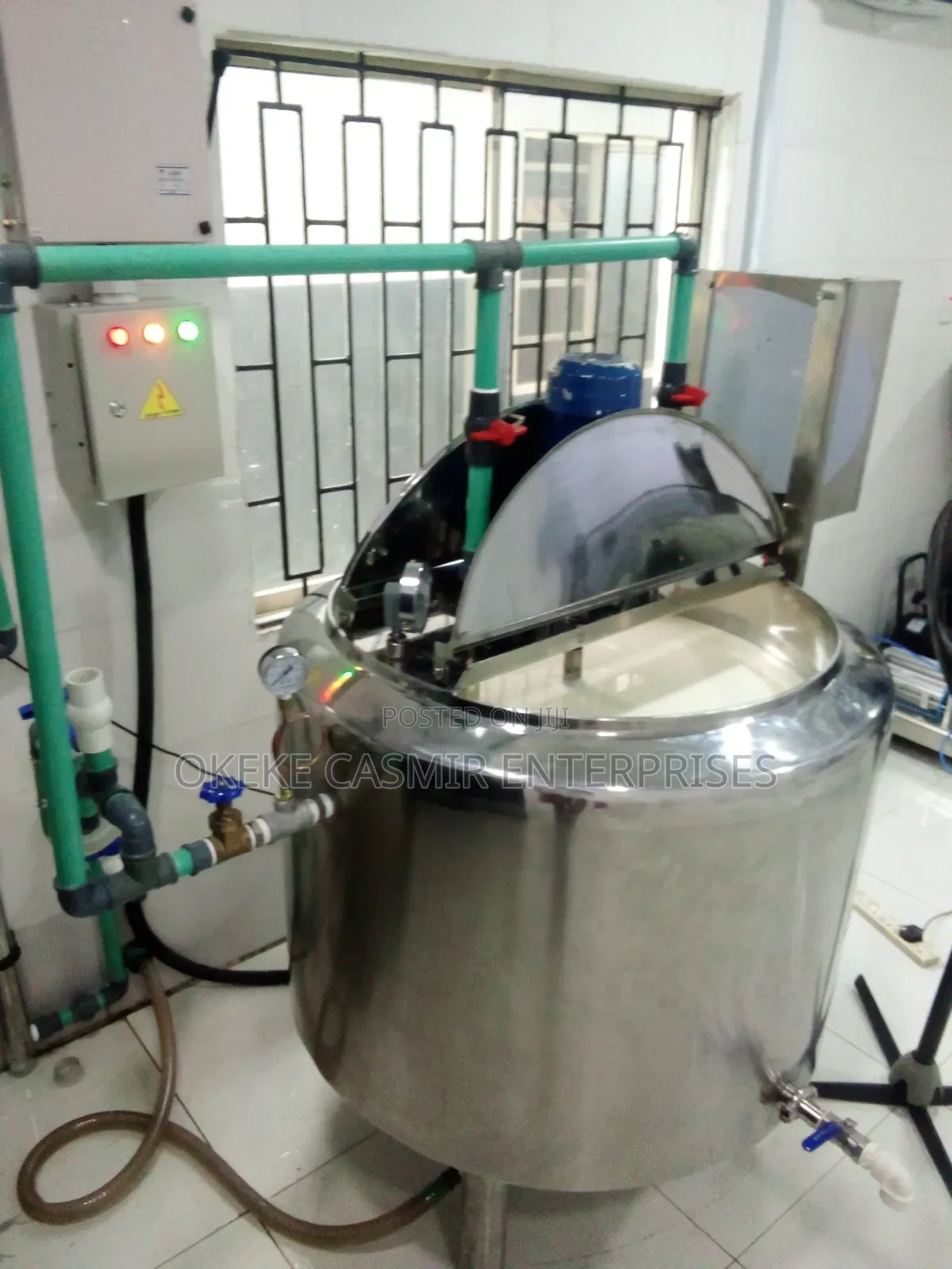 Yogurt Pasteurizer Tank 500 Liters
