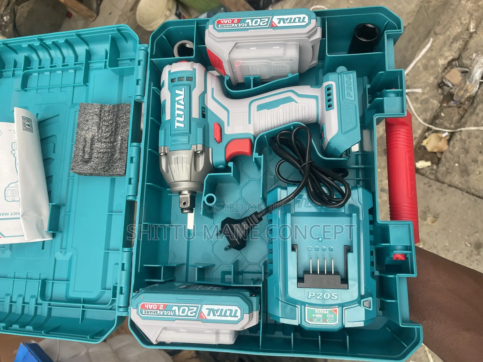 1/2” Driver Cordless Impact Wrench