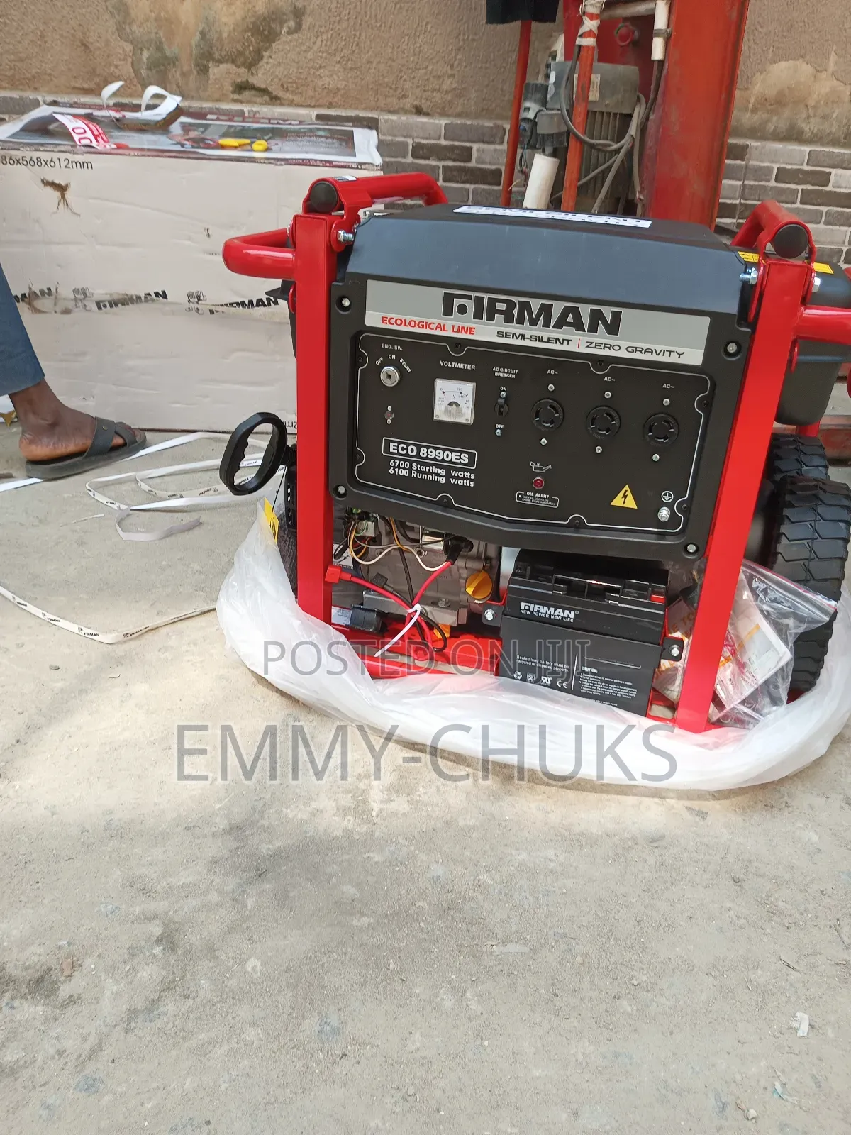 Firman Generator Eco 8990 Full Copper Coil