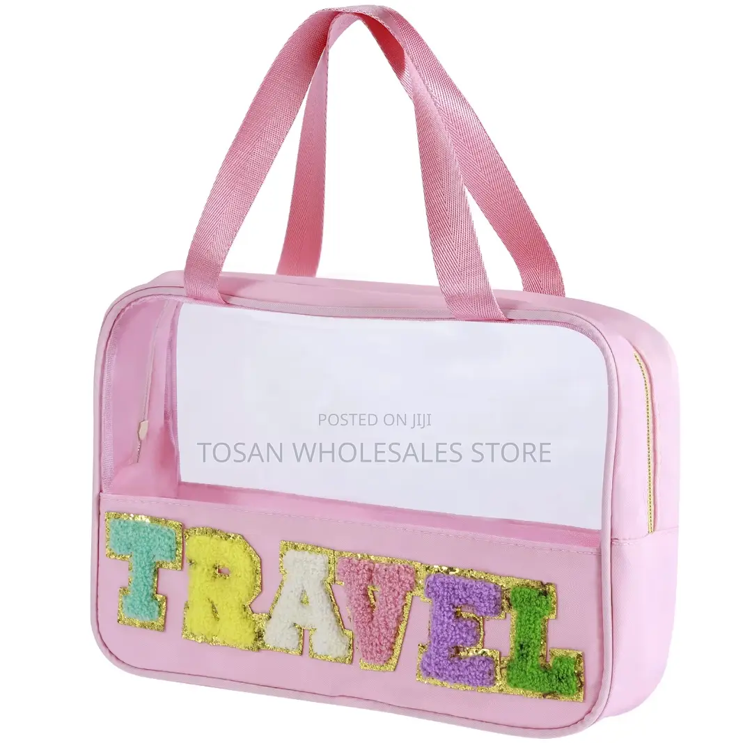 Clear Large Makeup Bag