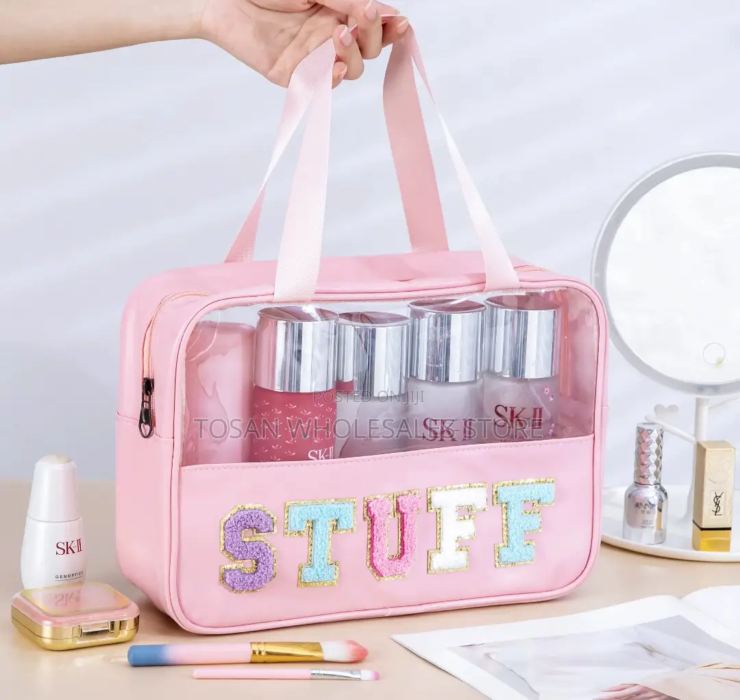 Clear Large Makeup Bag