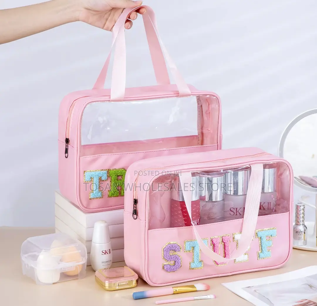 Clear Large Makeup Bag