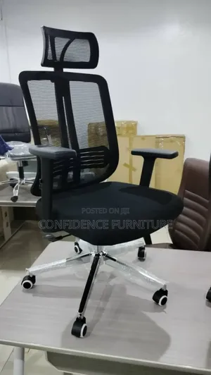 Quality Mesh Ergonomic Swivel Chair With Headrest