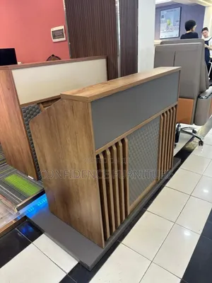 Pure Wooden Executive Reception Desk