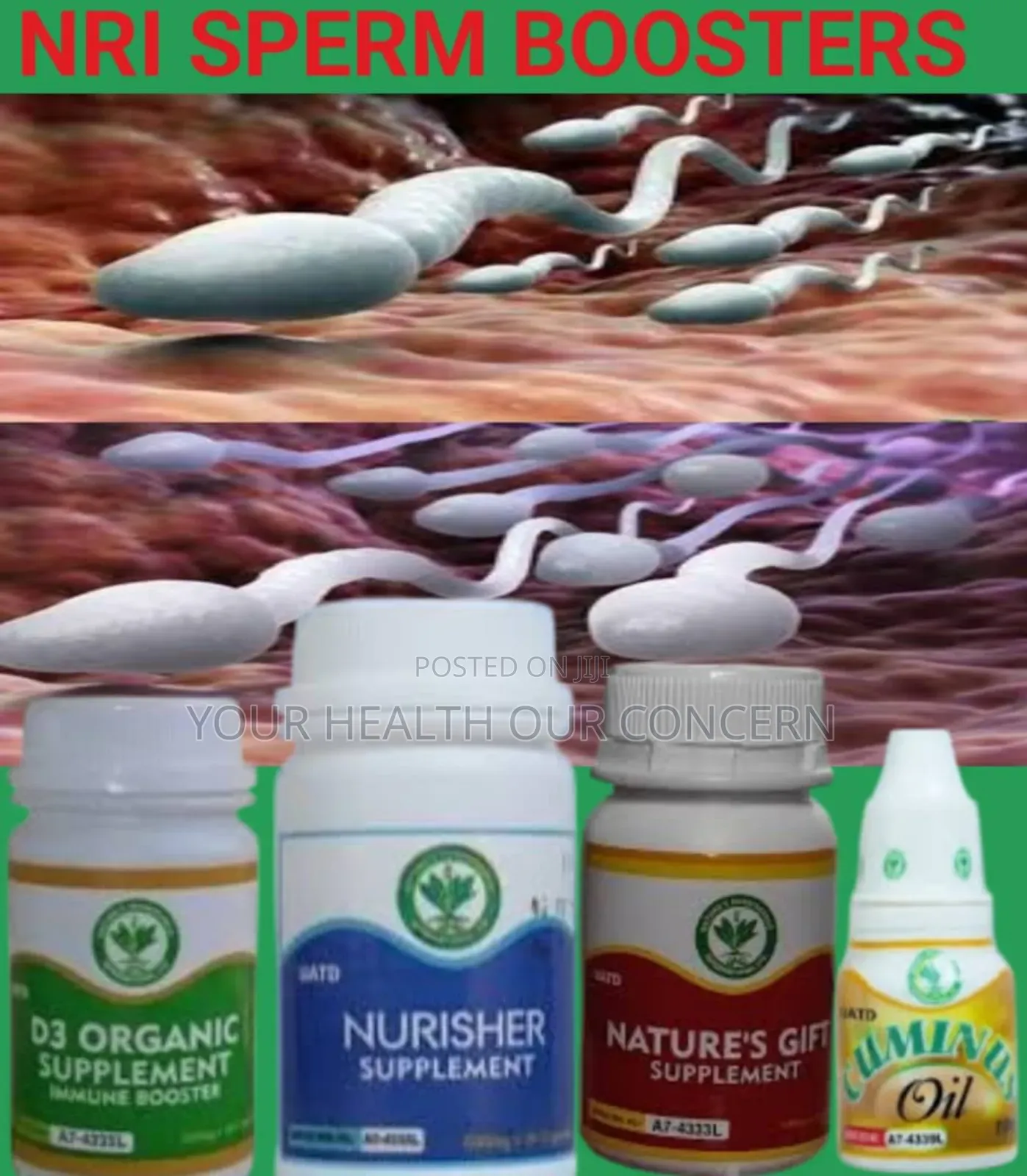 Nri Sperm Booster Combo Pack