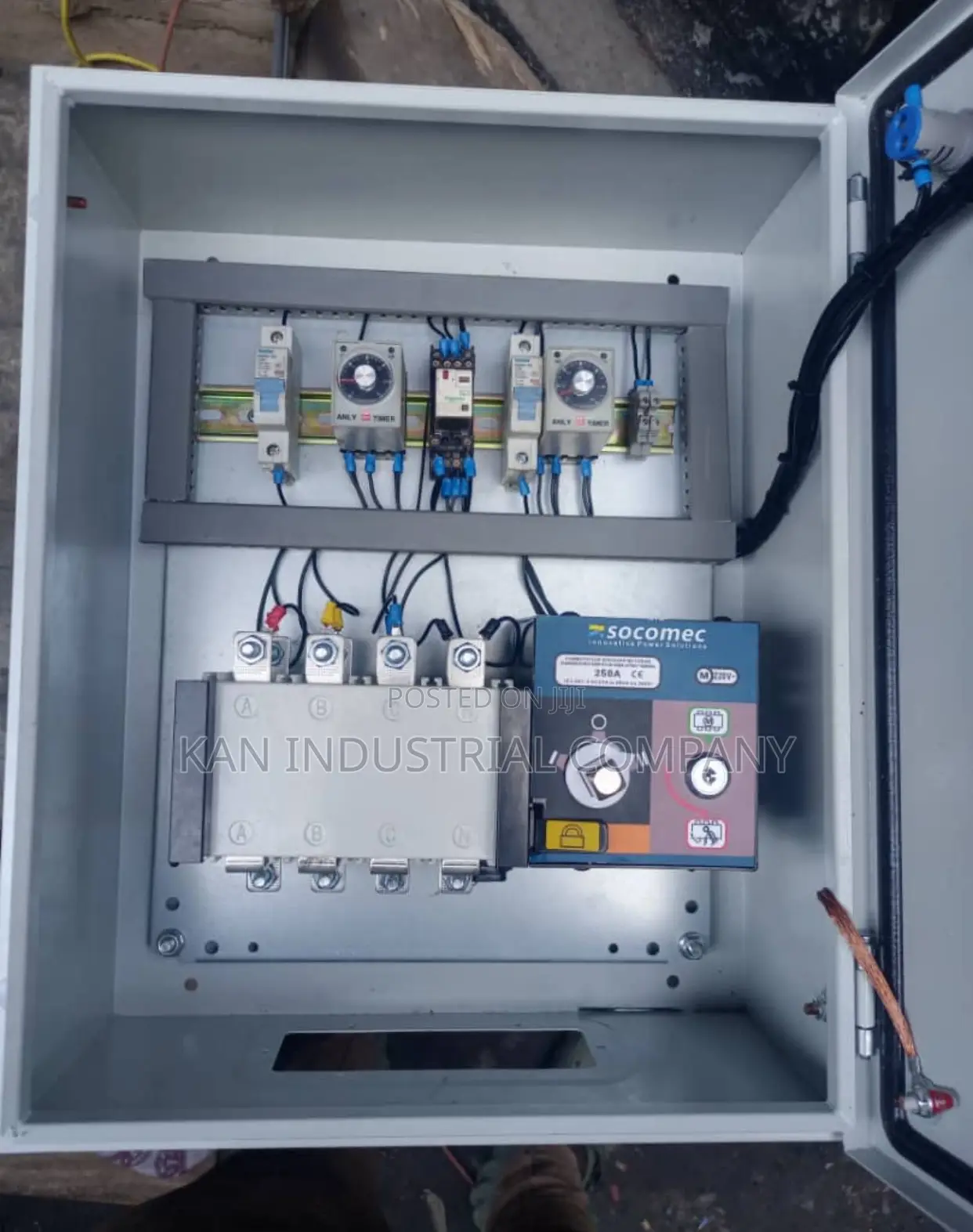 250amp Socomec Automatic Change Over