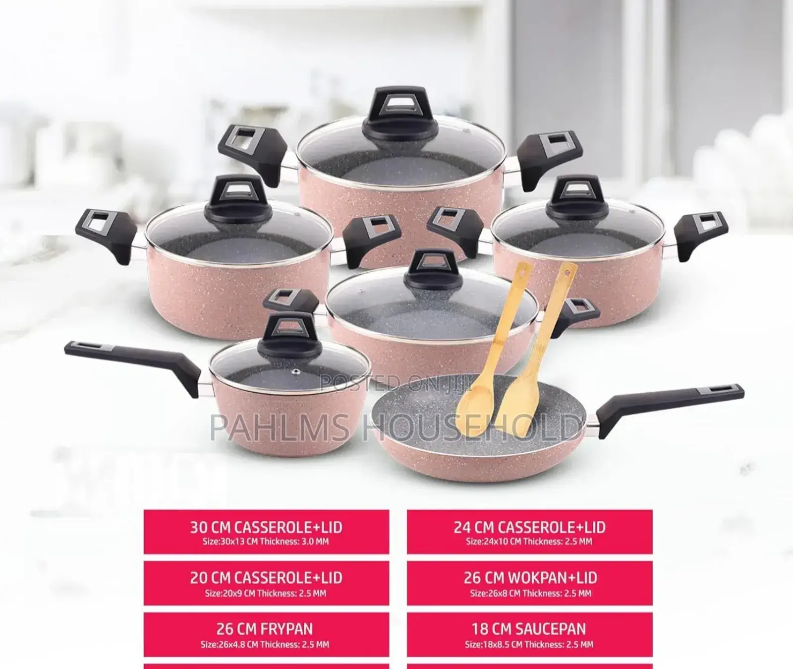 Nonstick Induction Cookware 6 Set