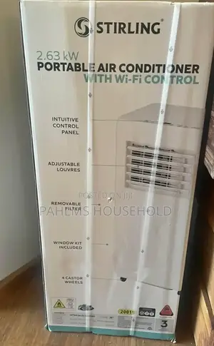 Stirling Portable Mobile Air Conditioner, Dehumidifier