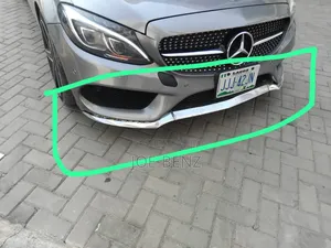 C300 2017 Complete Front Bumper Shining Crome