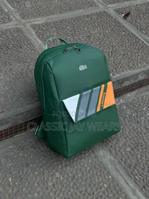 Top Quality LACOSTE Back Bag Available in Store