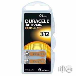 USA Duracell Hearing Aid Batteries Size 312 Pack 6 Batteries