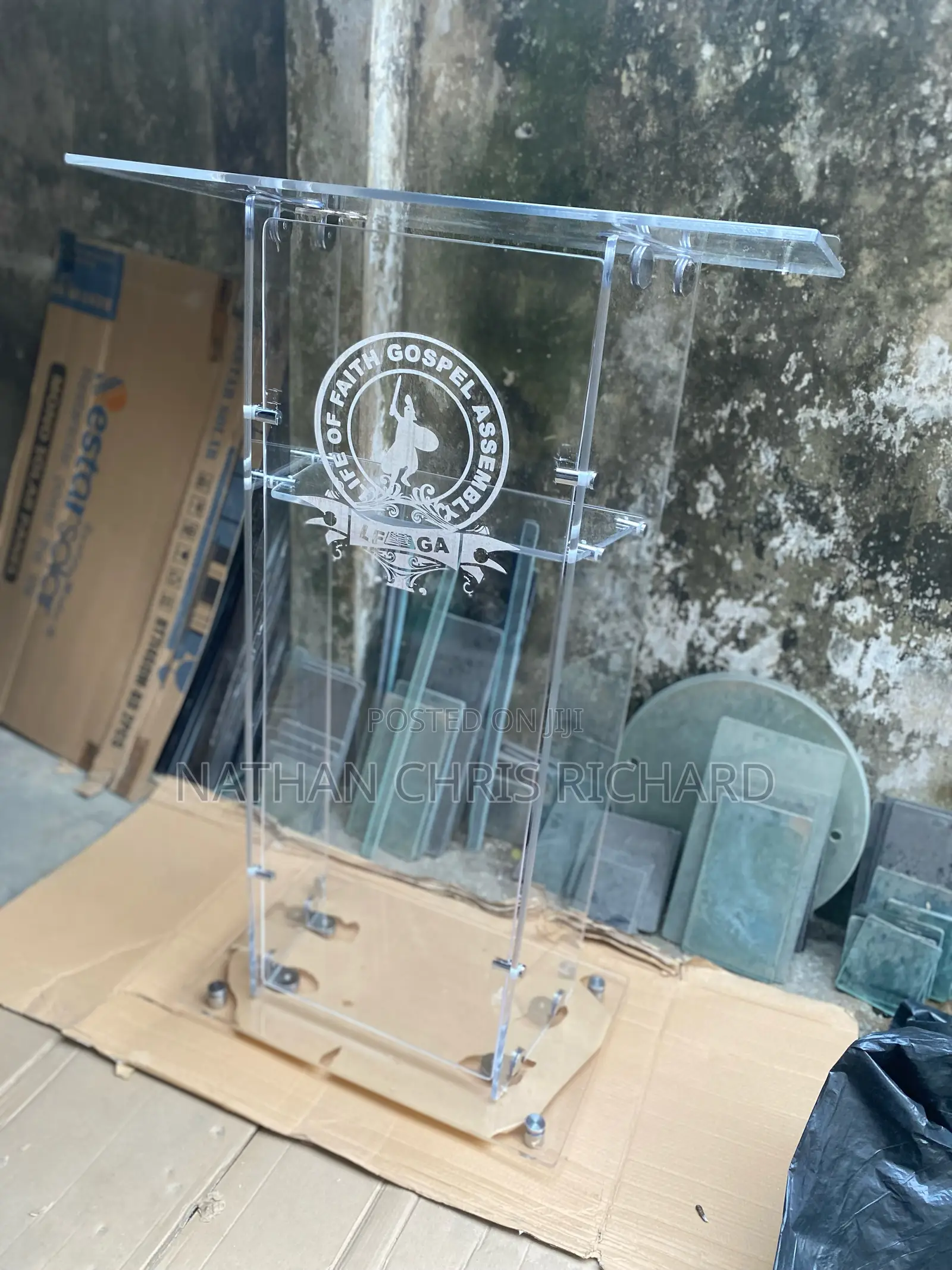 High Quality Acrylic for Love  Pulpit