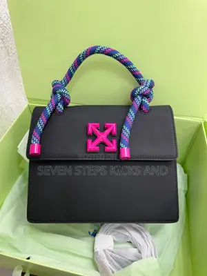 Original High Quality Off-White Luxury Female Handbag