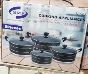 8 Pieces Non Stick Quality Pot