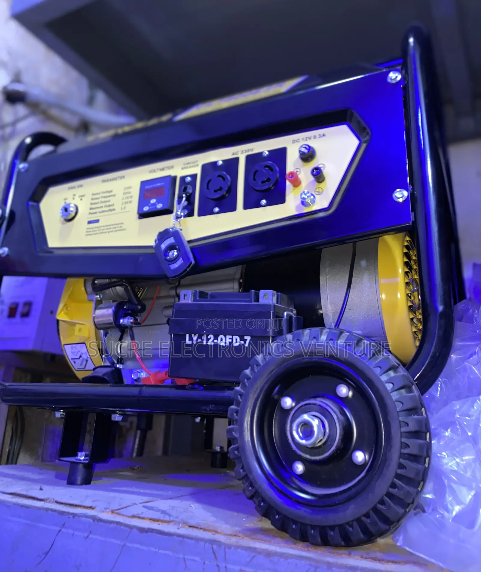 Corolla 3.5kva Remote Control Petrol Generator