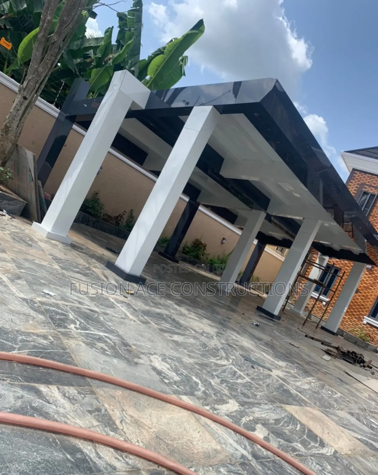 Contemporary Modern Alucoboard Cladding Carport