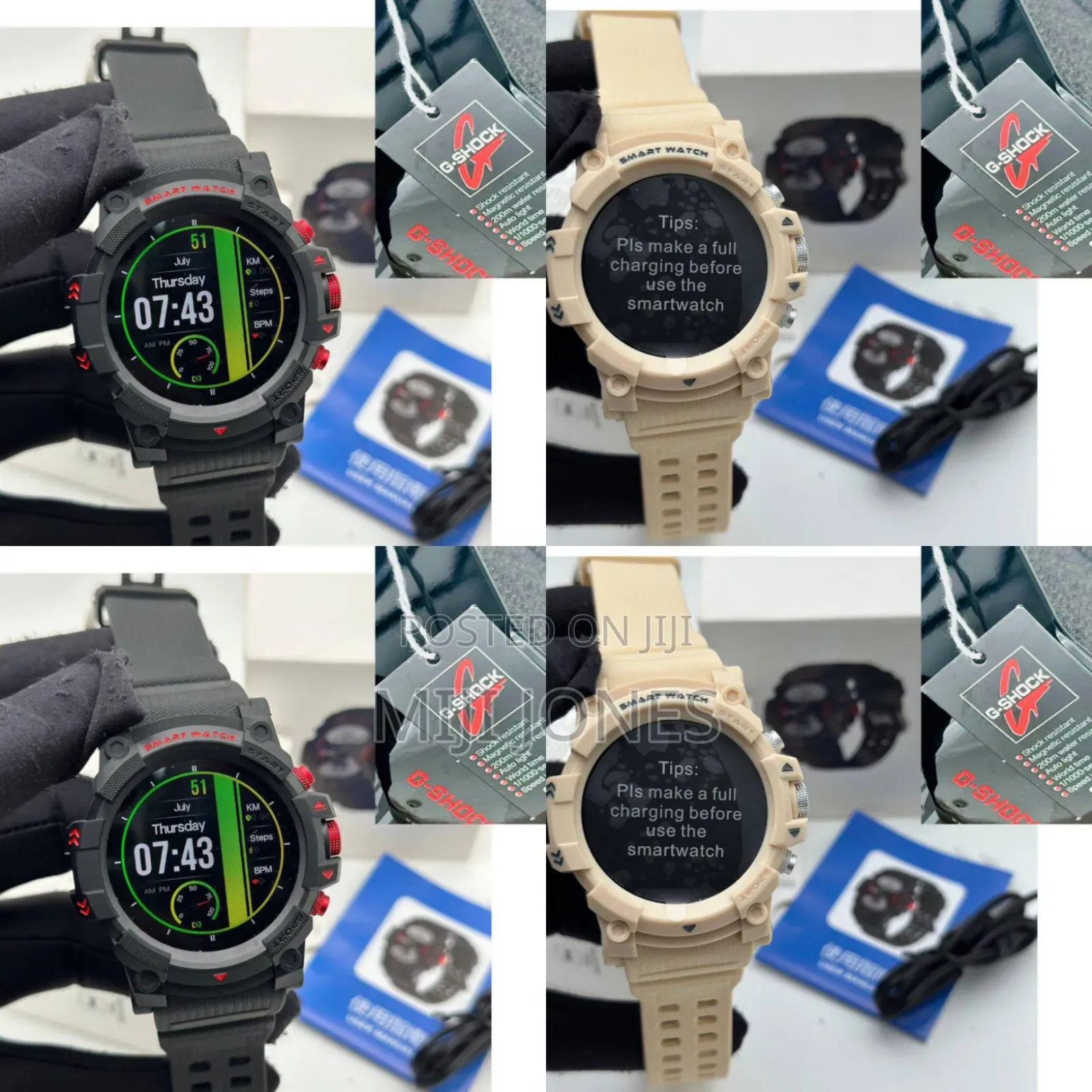 G.Shock Styled Smartwatch