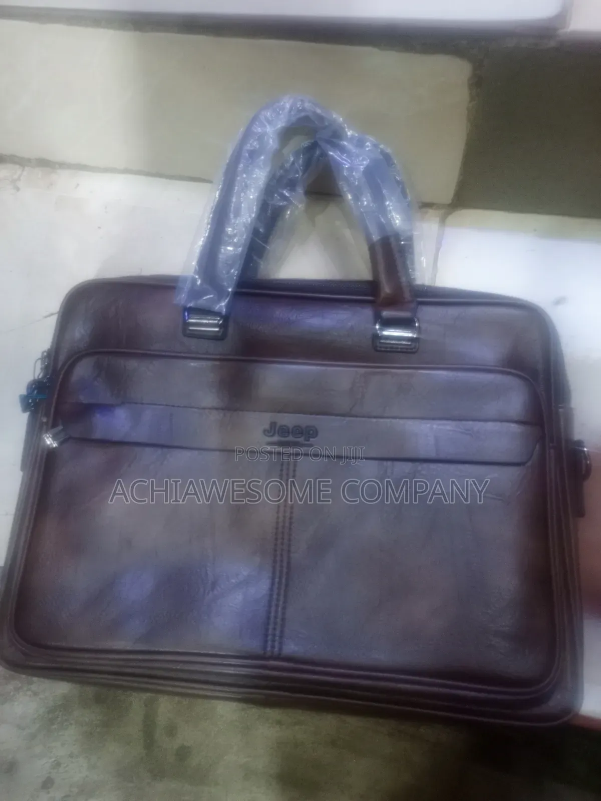 Genuine Leather Office Bag