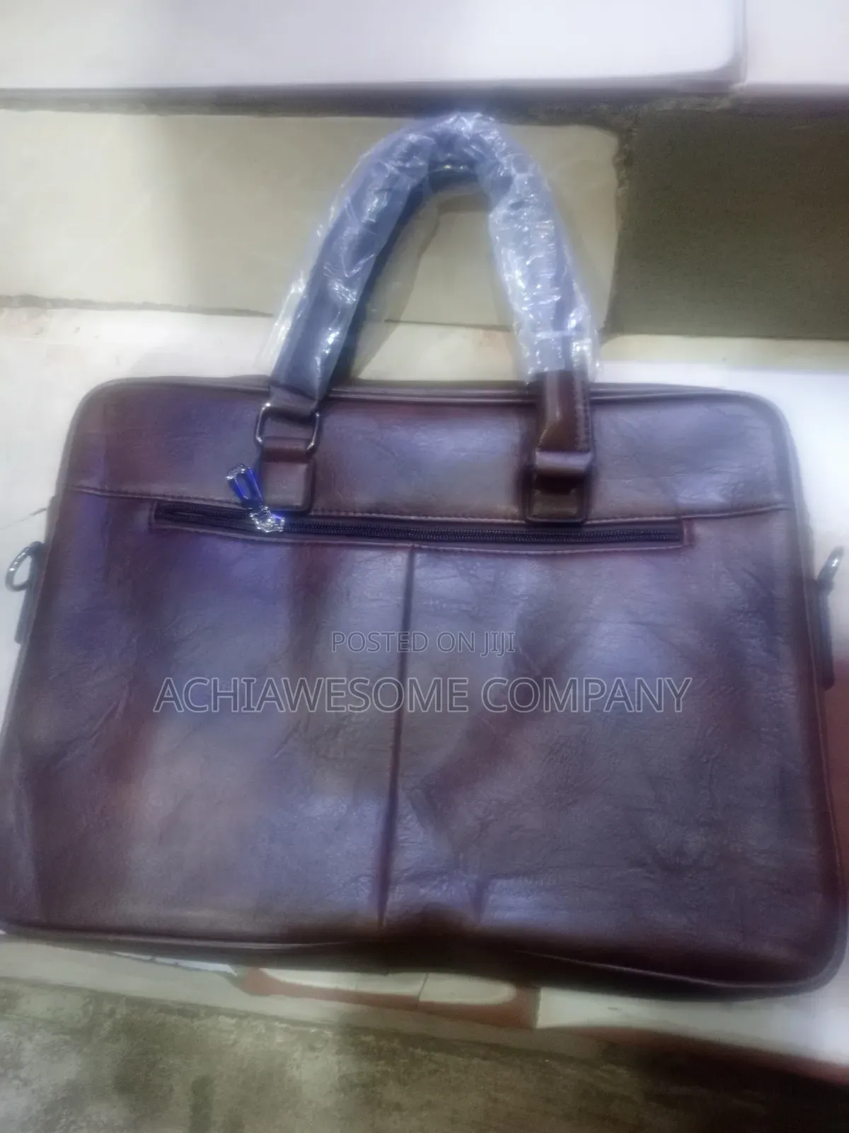 Genuine Leather Office Bag