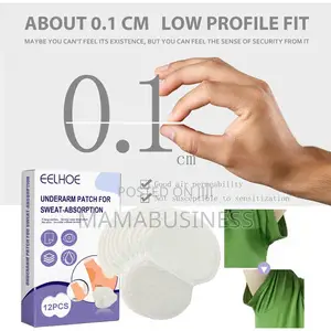 Eelhoe Underarm Patch For Sweat-absorption - 12 PCS