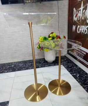 Luxury Quality Imported Unbreakable Acrylic Church Pulpit